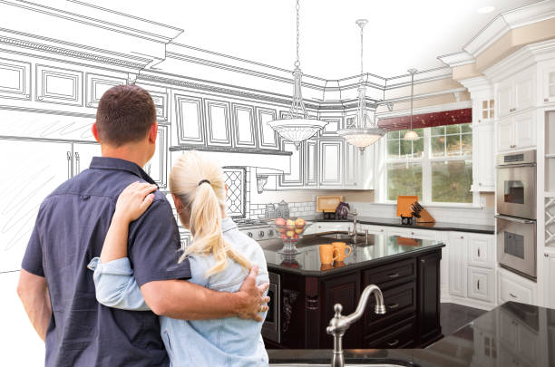 Professional Kitchen Island Installation technician working in Cologne, NJ